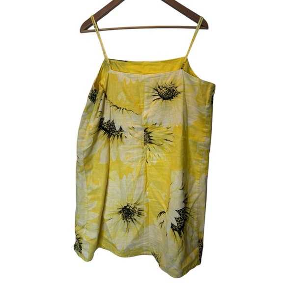 H&M Linen Blend Floral Sundress - Size Large ☀️ - Picture 4 of 7